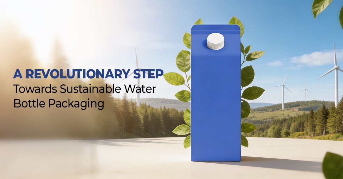 A Revolutionary Step Towards Sustainable Water Bottle Packaging