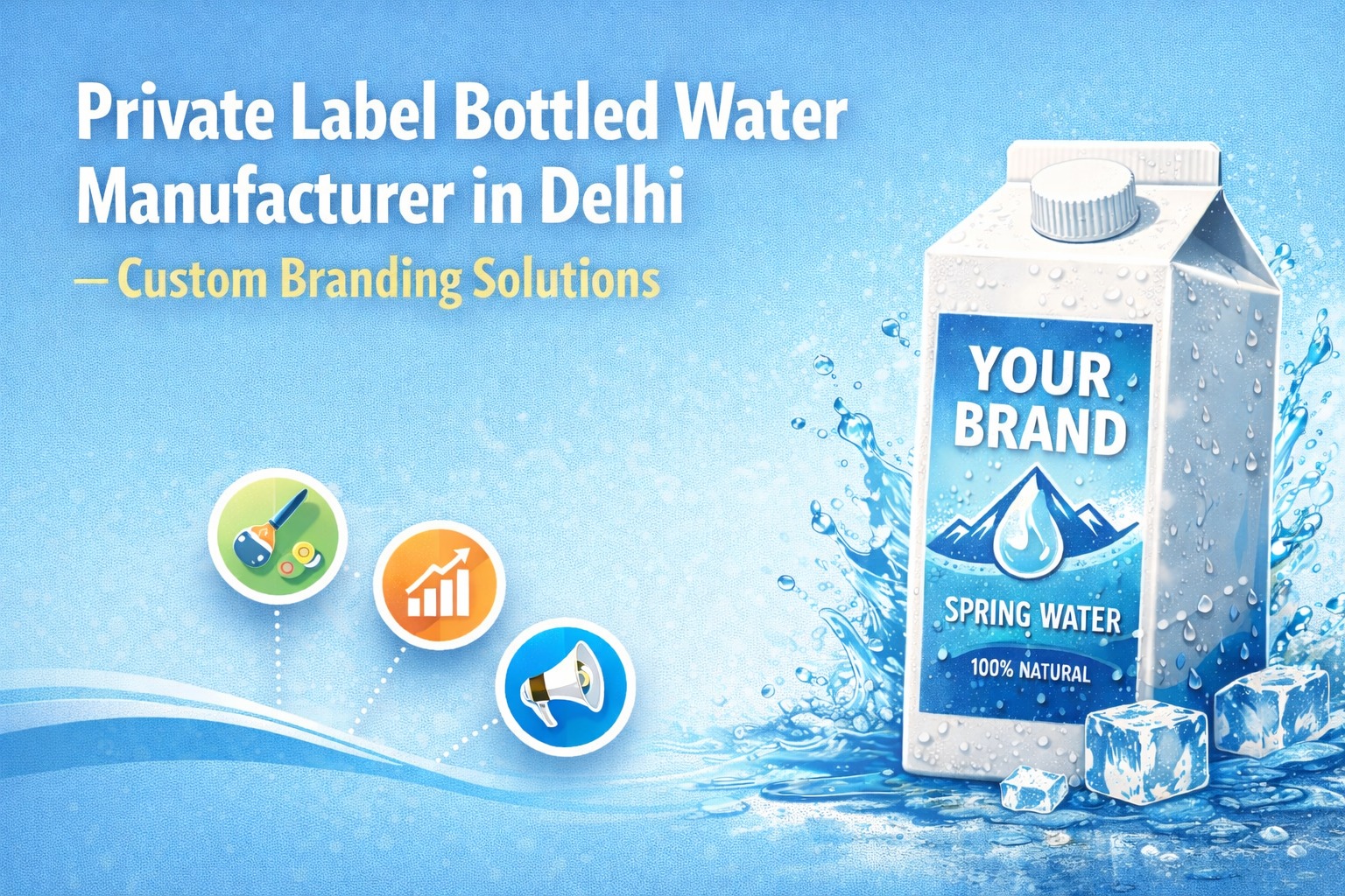 Private Label Bottled Water Manufacturer in Delhi