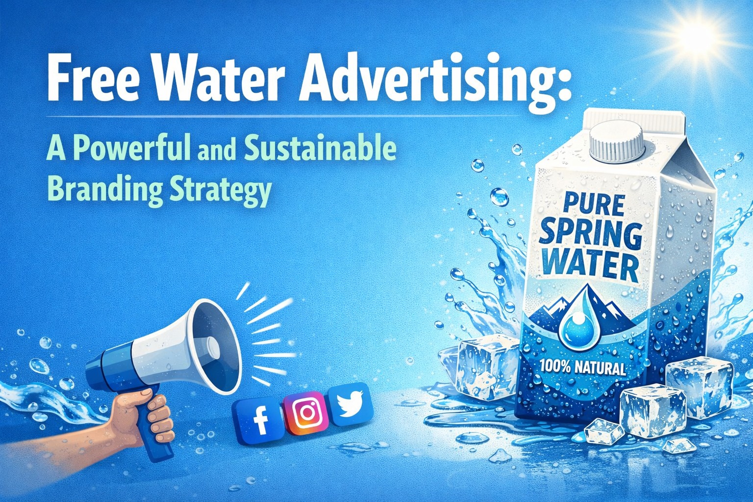 Free Water Advertising